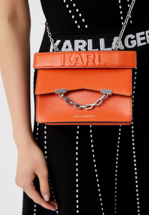 Сумка Karl Lagerfeld цвет оранжевый  Фото 6