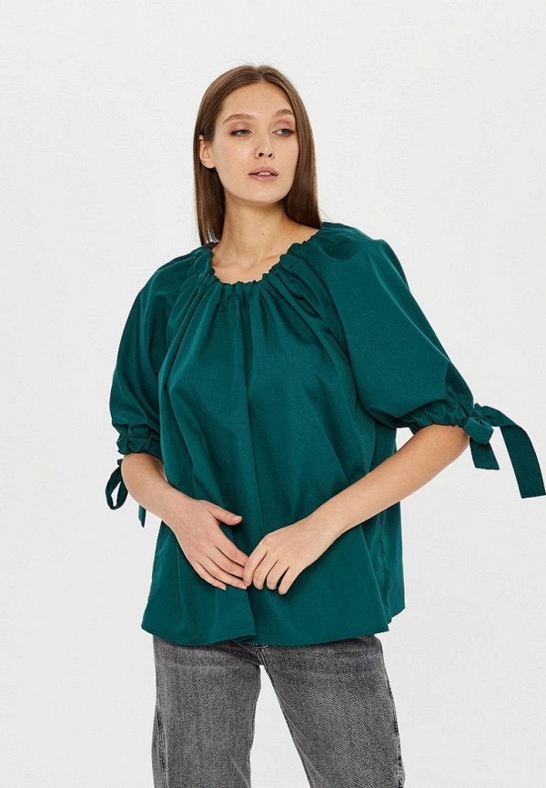 Блуза Lelio цвет зеленый 