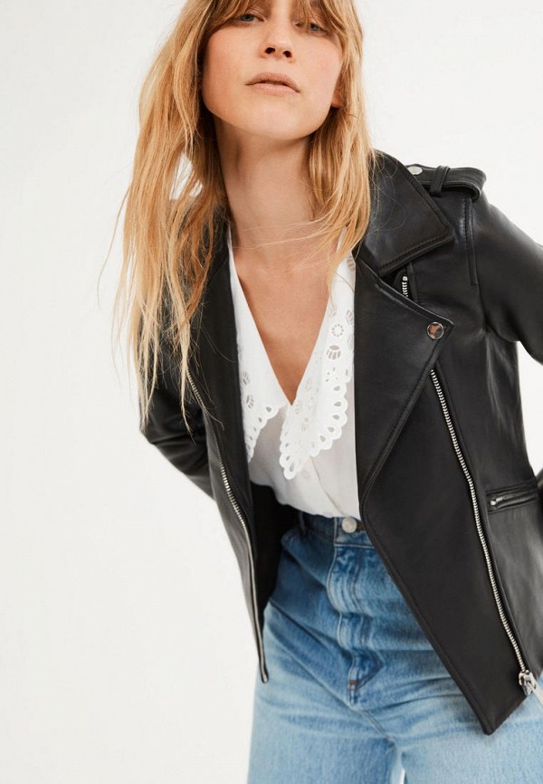фото Куртка кожаная claudie pierlot