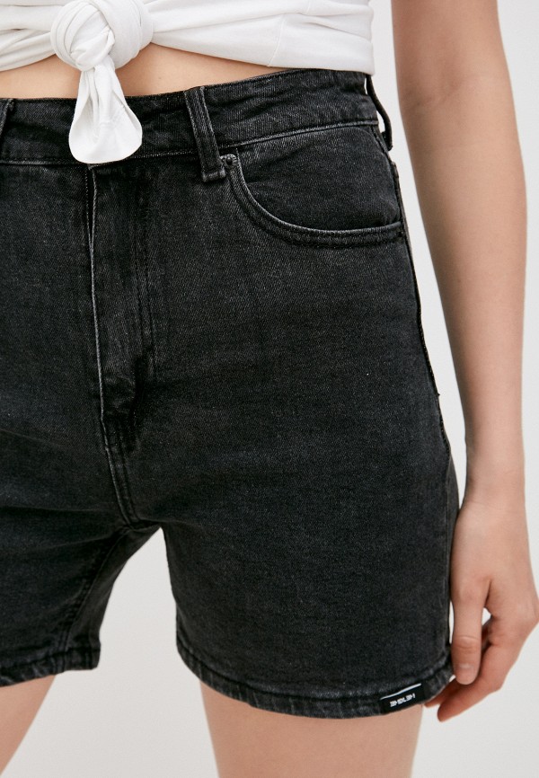 Шорты джинсовые Emblem цвет серый  Фото 4