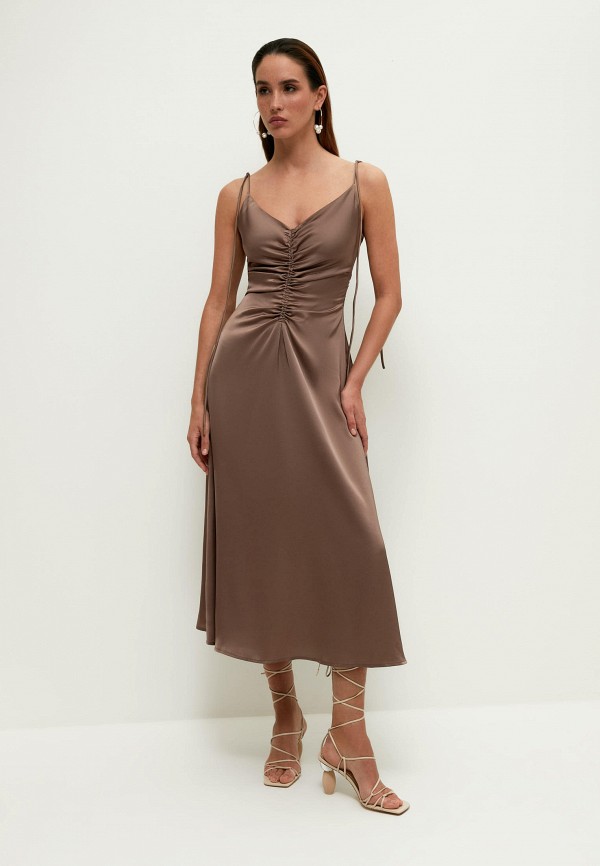 

Платье Zarina, Коричневый, Limited collection Namibia