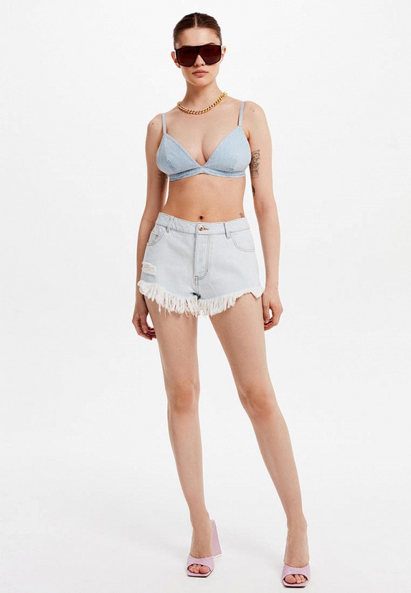 фото Шорты джинсовые love republic