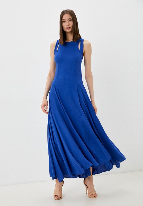 Платье MadaM T синий  MP002XW0D6WO