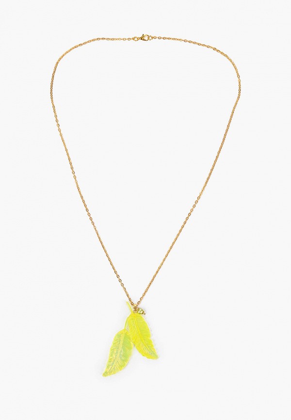 

Подвеска Masha Mart, Разноцветный, FEATHER NECKL