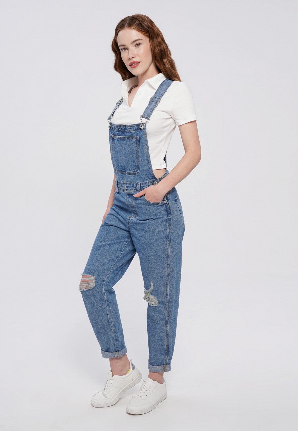 фото Комбинезон джинсовый твое