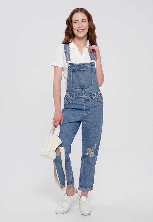 фото Комбинезон джинсовый твое