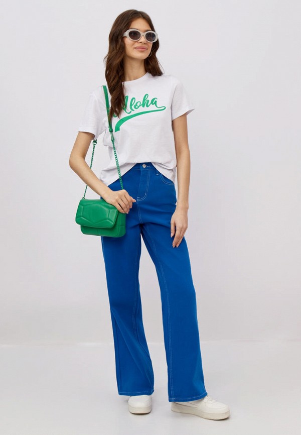 Футболка Modis белый, размер 38, фото 2