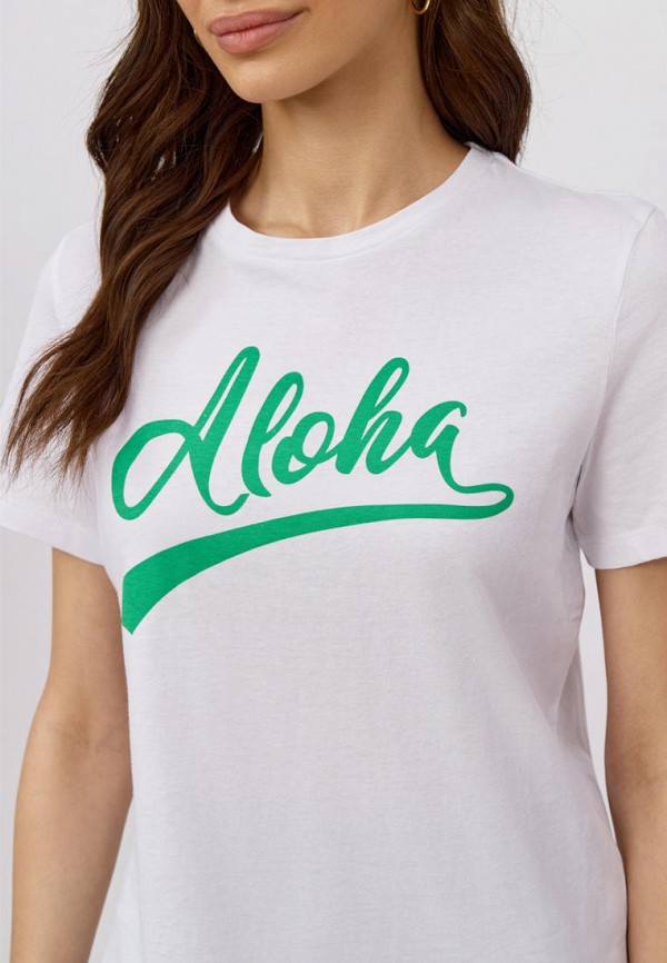 Футболка Modis белый, размер 38, фото 4