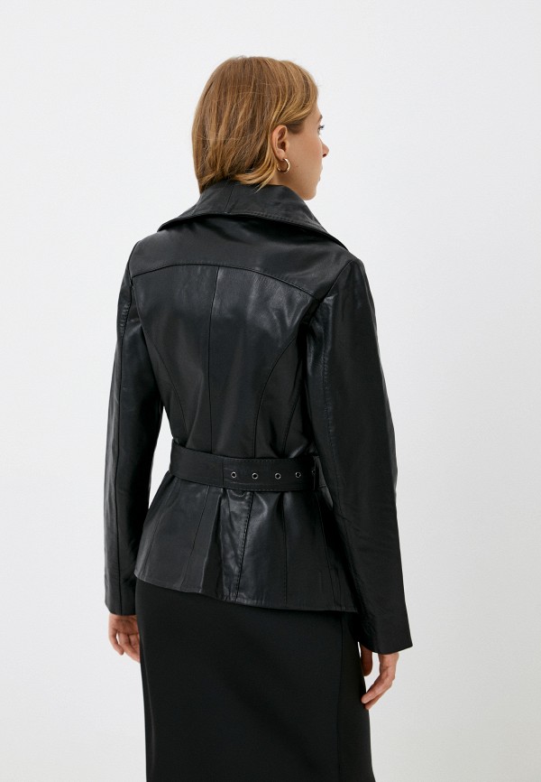 фото Куртка кожаная снежная королева