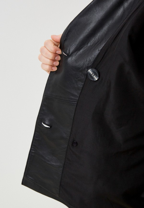 фото Куртка кожаная снежная королева