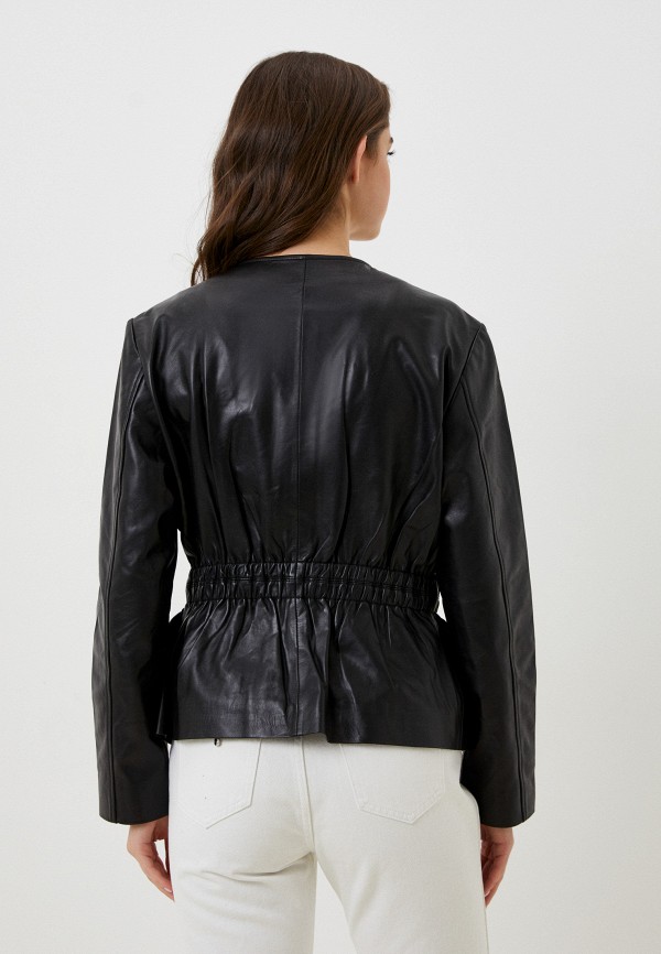 фото Куртка кожаная снежная королева