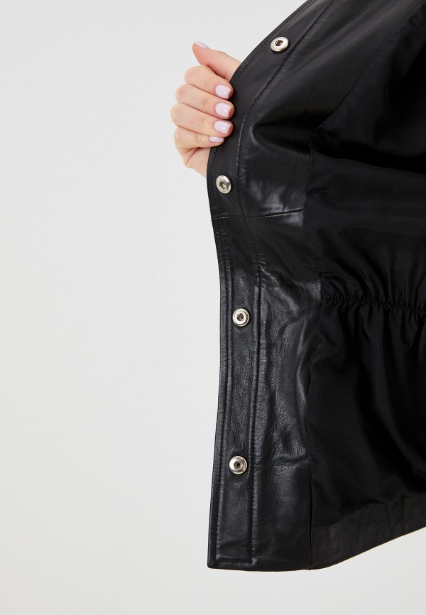 фото Куртка кожаная снежная королева