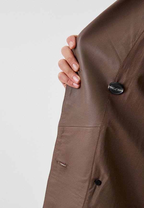 фото Куртка кожаная снежная королева