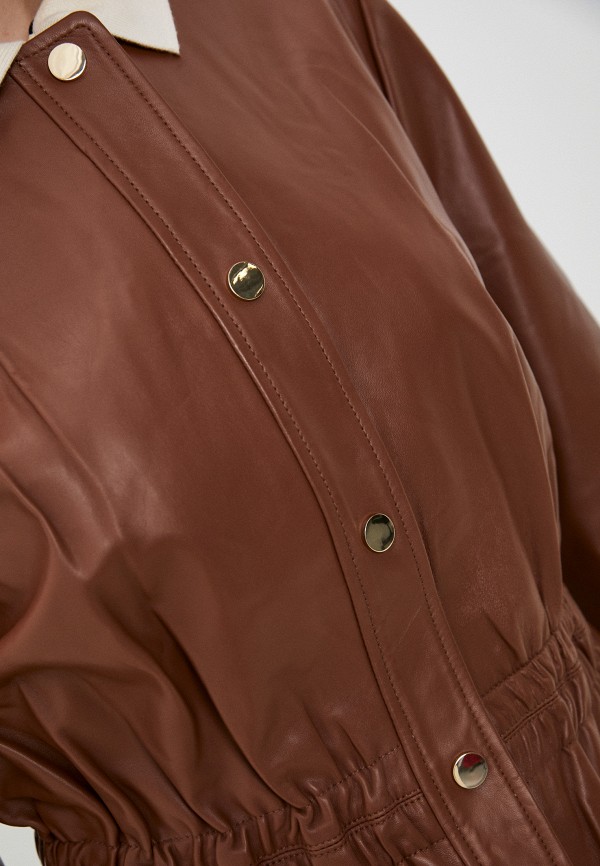 фото Куртка кожаная снежная королева