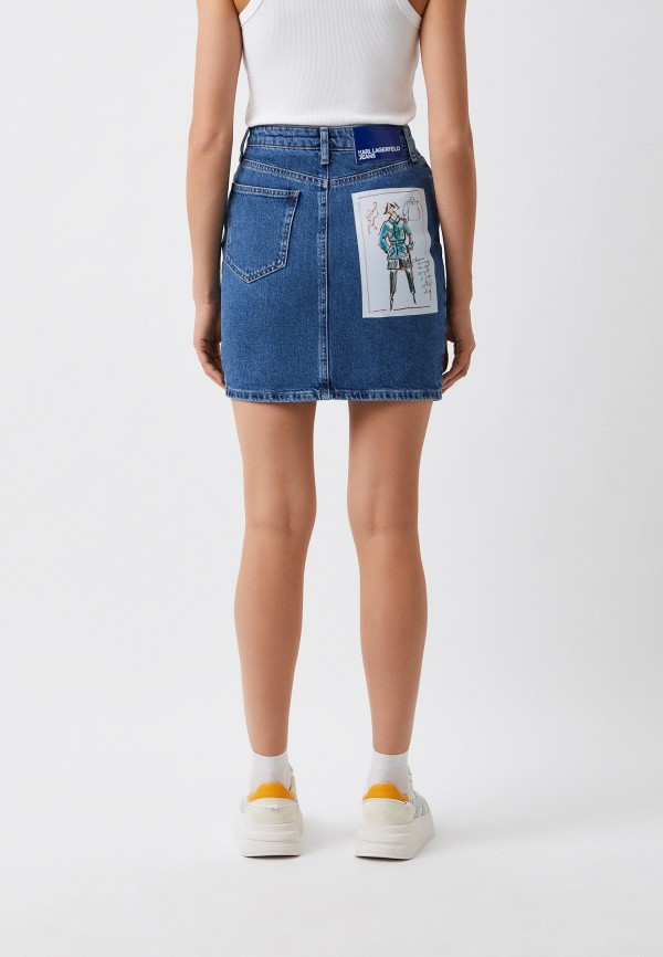 Юбка джинсовая Karl Lagerfeld Jeans Юбка джинсовая Karl Lagerfeld Jeans фото