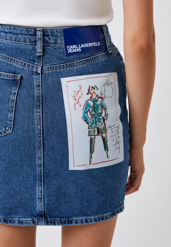 Юбка джинсовая Karl Lagerfeld Jeans Юбка джинсовая Karl Lagerfeld Jeans фото