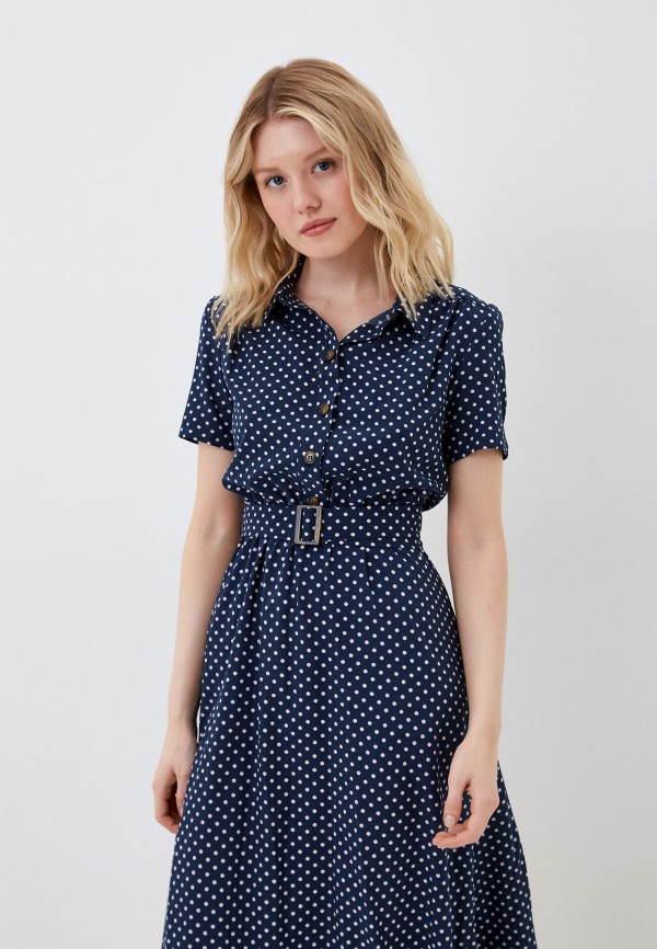 Платье Idekka синий, размер 44, фото 2