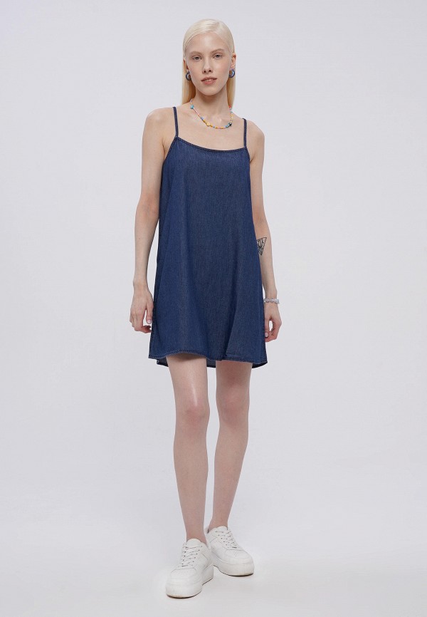 Сарафан Твое синий, размер 42, фото 2