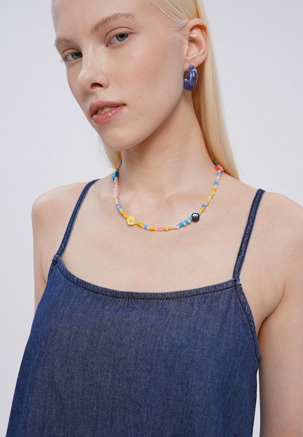 Сарафан Твое синий, размер 42, фото 5