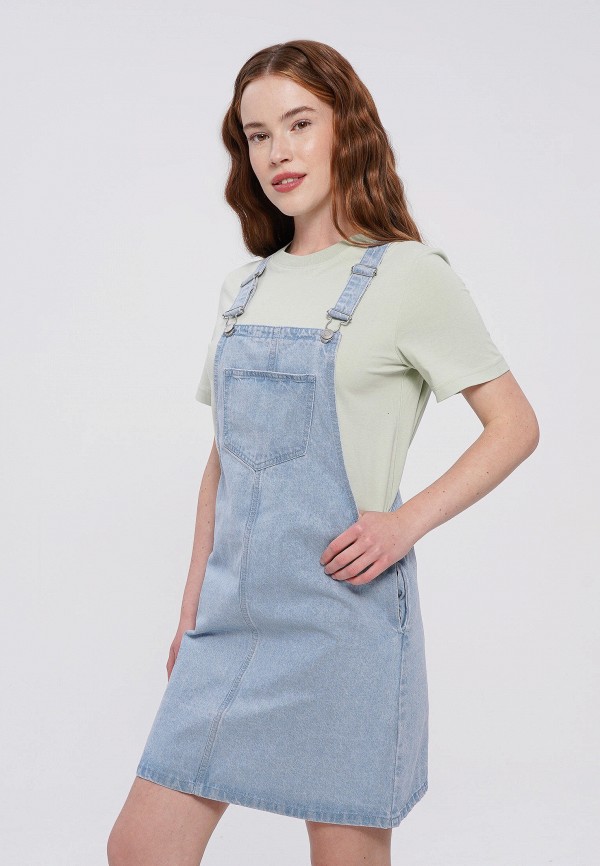 Сарафан Твое голубой, размер 46, фото 4