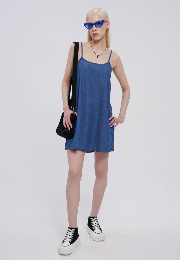 Сарафан Твое синий, размер 48, фото 2