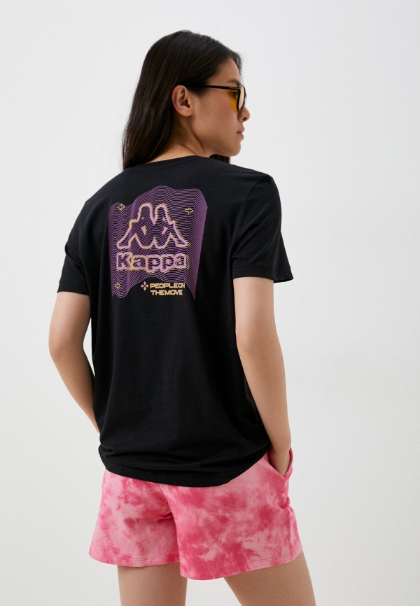 Футболка Kappa черный, размер 50, фото 2