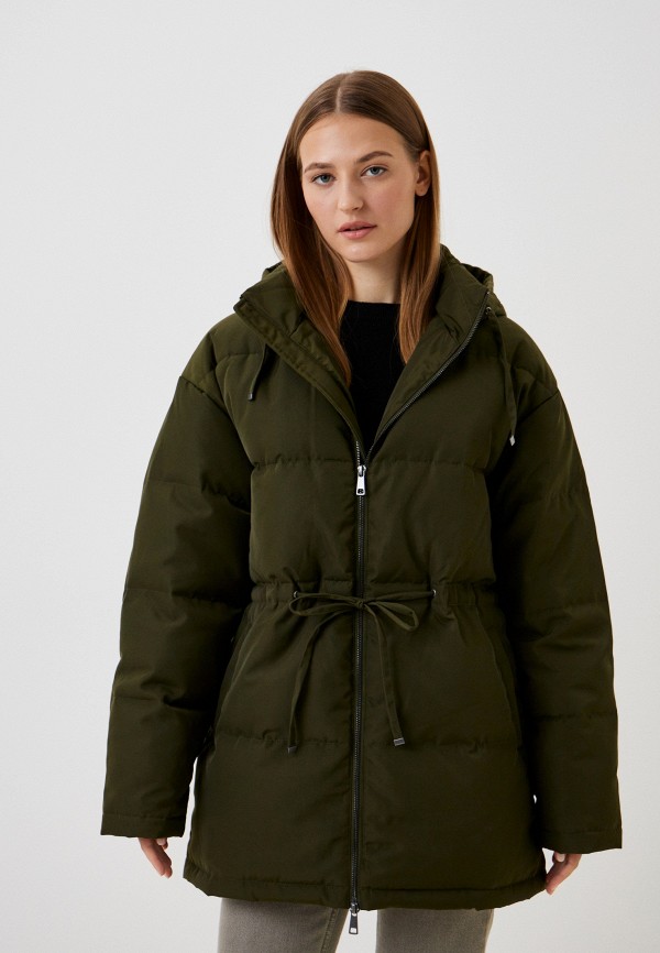 Khaki Trench Puffer Coat, WHISTLES