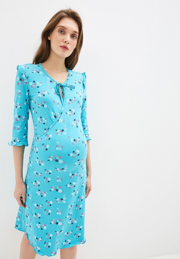 

Сорочка ночная Euromama, Бирюзовый