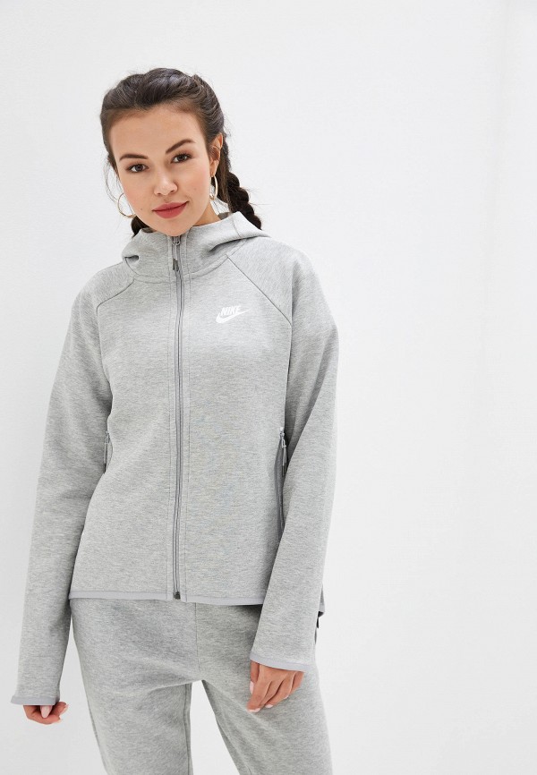 

Толстовка Nike, Серый, W NSW TCH FLC CAPE