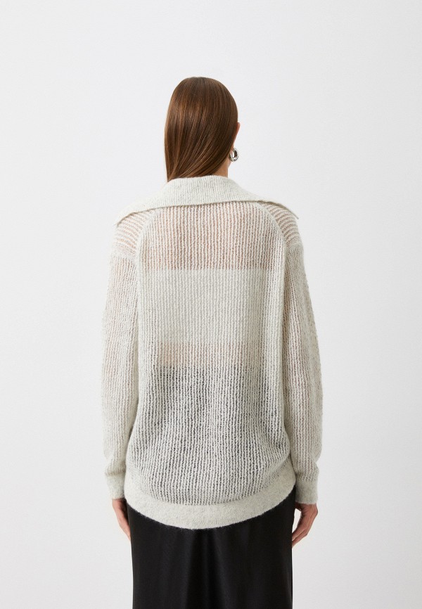 Пуловер And the Brand цвет Серый  Фото 3