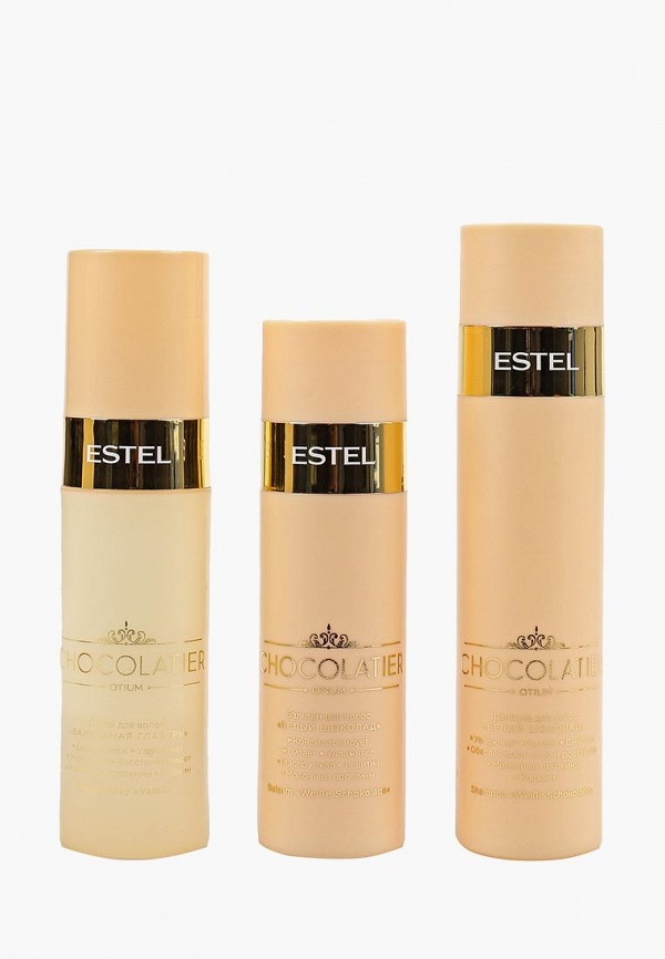 

Набор Estel, Бежевый, OTIUM CHOCOLATIER для ухода за волосами ESTEL PROFESSIONAL white 250+200+200 мл