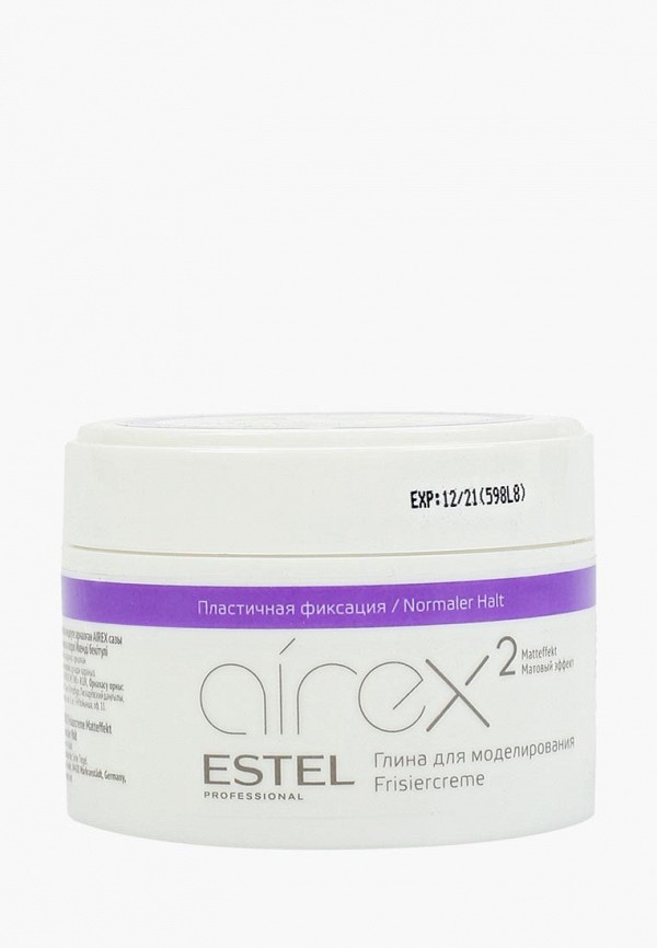 

Глина для укладки Estel, Белый, AIREX пластичной фиксации ESTEL PROFESSIONAL для моделирования 65 мл