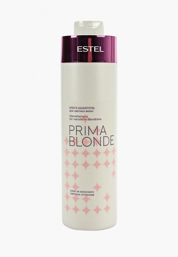 

Шампунь Estel, Белый, PRIMA BLONDE для блондированных волос ESTEL PROFESSIONAL блеск 1000 мл