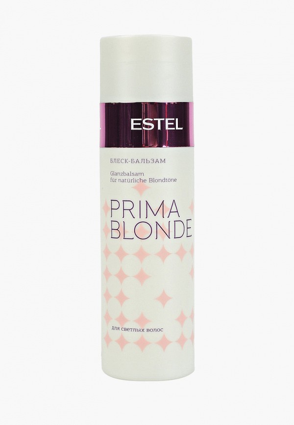 

Бальзам для волос Estel, Белый, PRIMA BLONDE для блондированных волос ESTEL PROFESSIONAL блеск 200 мл