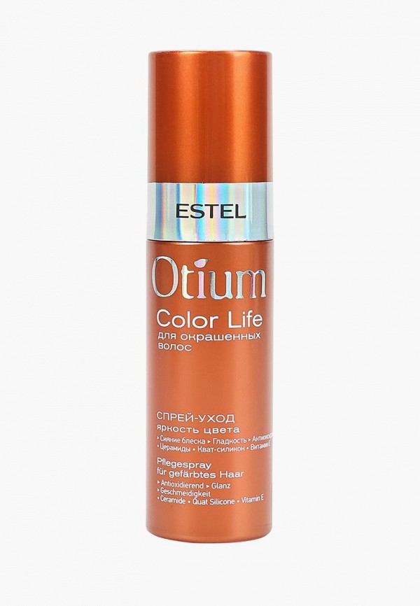 

Спрей Estel, Коричневый, OTIUM COLOR LIFE для окрашенных волос ESTEL PROFESSIONAL "Яркость цвета" 100 мл