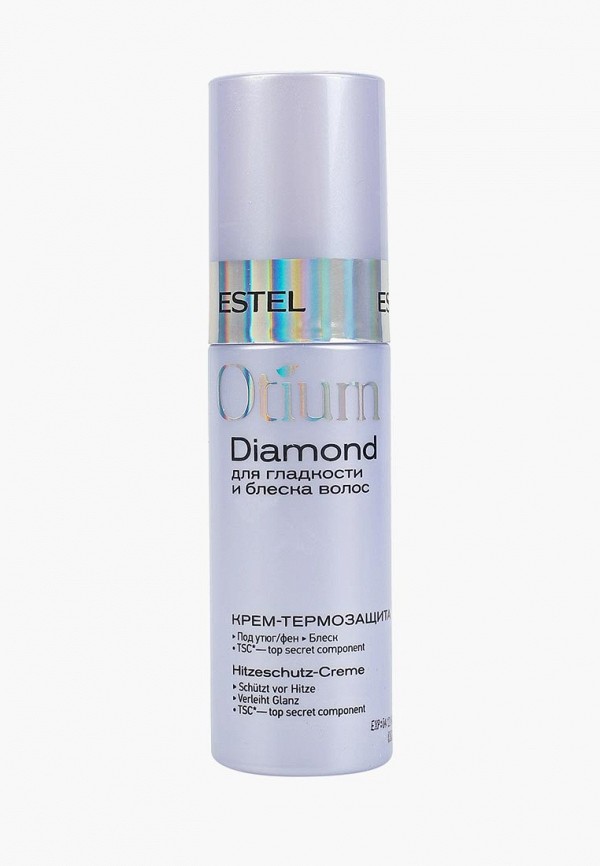 

Крем для волос Estel, Серебряный, OTIUM DIAMOND для гладкости и блеска волос ESTEL PROFESSIONAL термозащита 100 мл