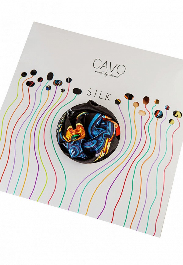 Платок Cavo цвет черный  Фото 4