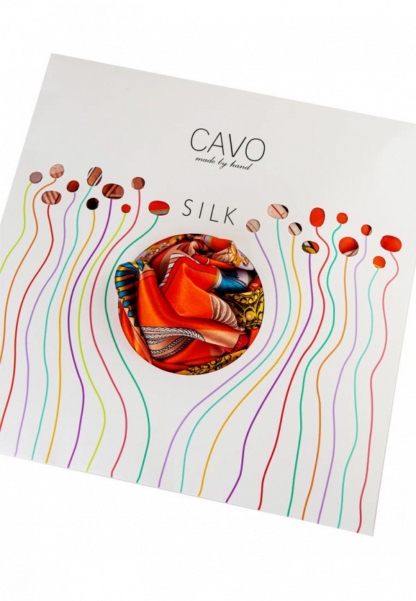 Платок Cavo цвет оранжевый  Фото 4