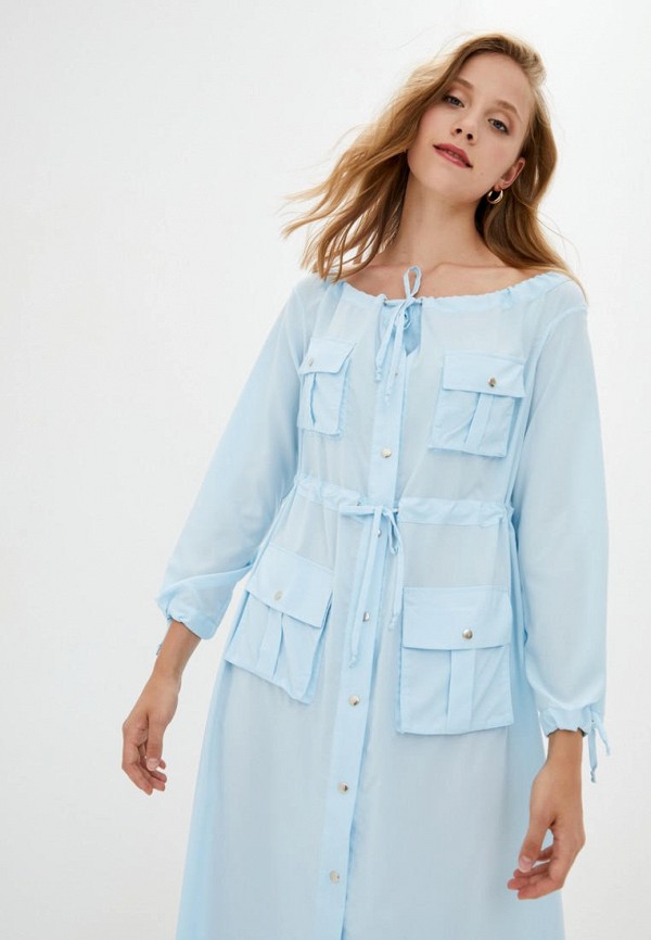 

Платье Muslin, Голубой, Muslin MP002XW0DZ70