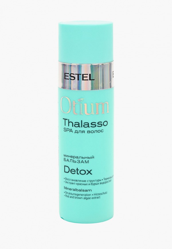 

Бальзам для волос Estel, Прозрачный, Бальзам OTIUM THALASSO SPA для волос ESTEL PROFESSIONAL минеральный detox 200 мл
