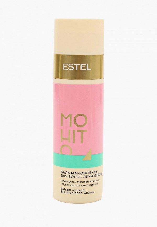 

Бальзам для волос Estel, Розовый, MOHITO для всех типов волос ESTEL PROFESSIONAL личи-фейхоа 200 мл.