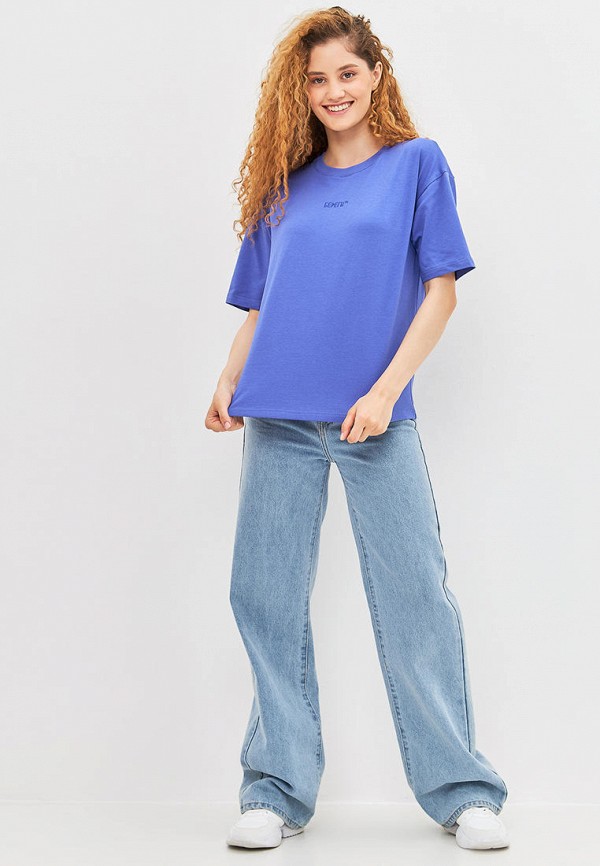 Футболка Береги синий, размер 46, фото 2