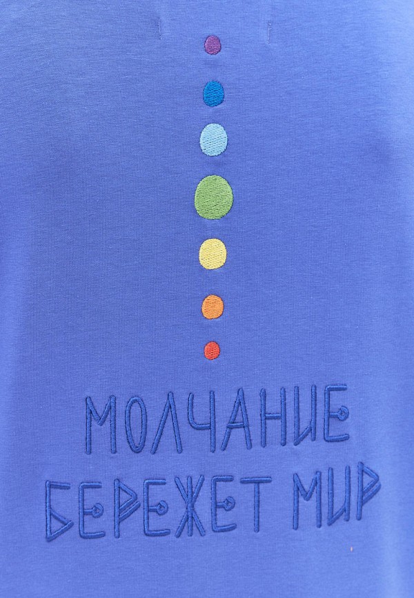 Футболка Береги синий, размер 46, фото 5