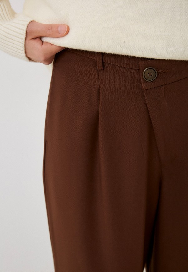 Брюки Tom Tailor коричневый, размер 40, фото 4