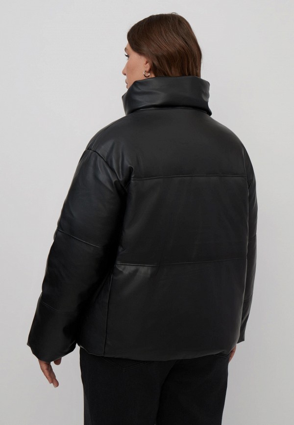 фото Куртка кожаная утепленная modis