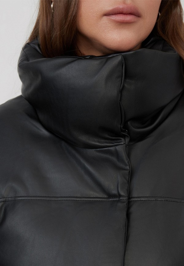 фото Куртка кожаная утепленная modis