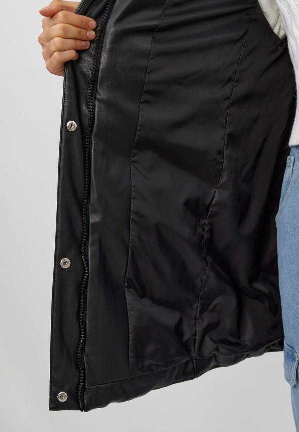 фото Куртка кожаная утепленная modis