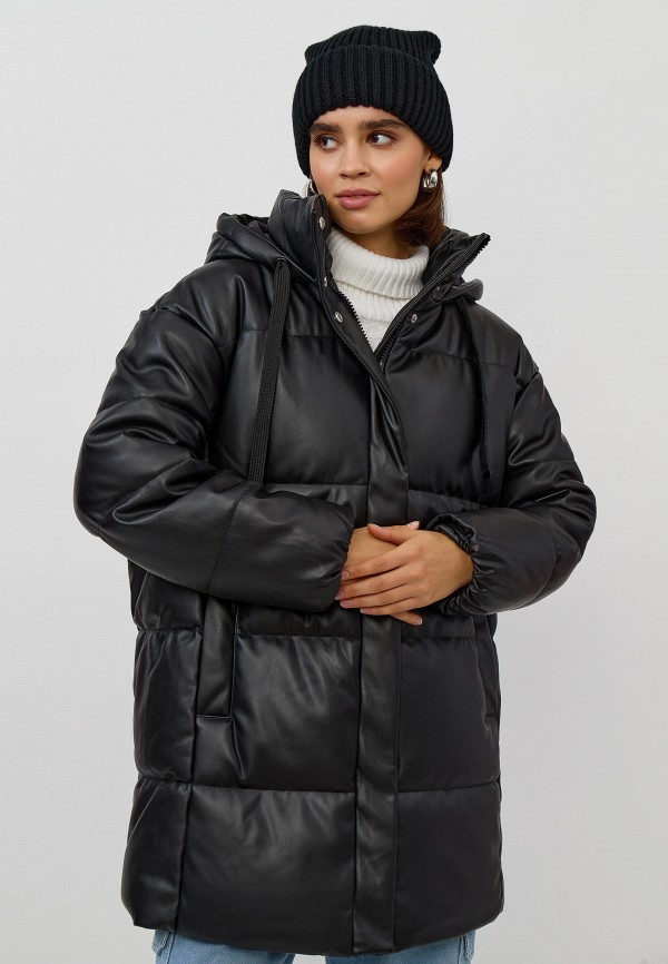 фото Куртка кожаная утепленная modis