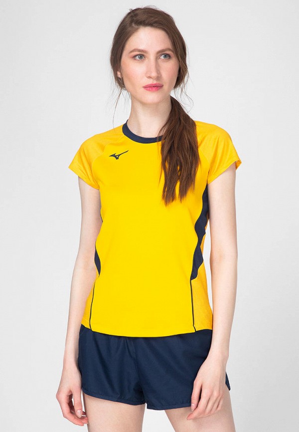 

Футболка спортивная Mizuno, Желтый, Premium High-Kyu