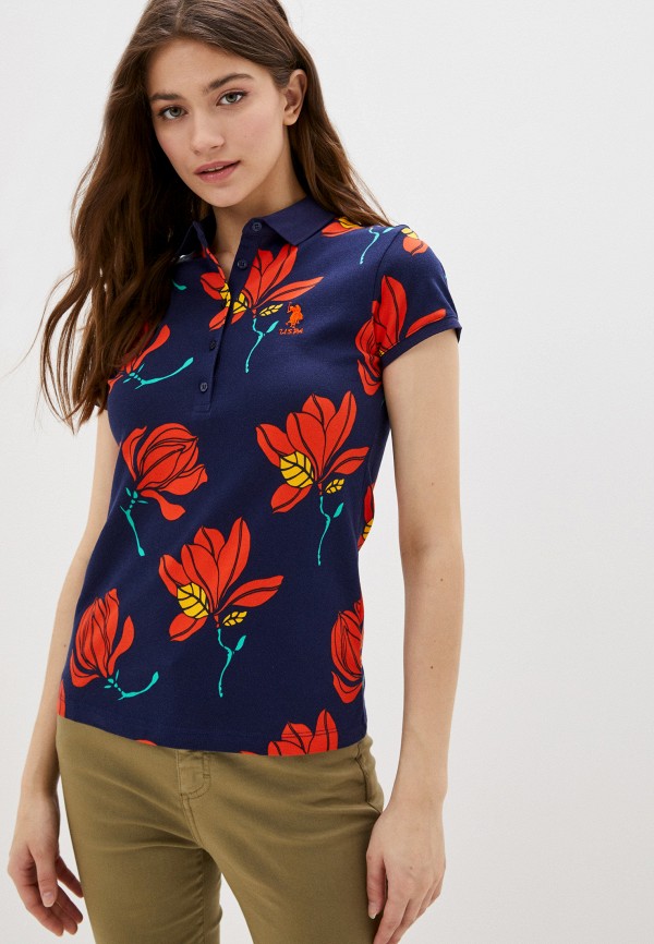

Поло U.S. Polo Assn, Синий